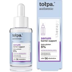 Tołpa TOŁPA Authentic Serum do twarzy Barier Support - wzmacnia barierę skóry (5% beta-glukan) 30 ml