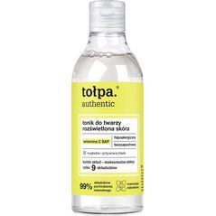 Tołpa Authentic Tonik do twarzy - rozświetlona skóra 200ml