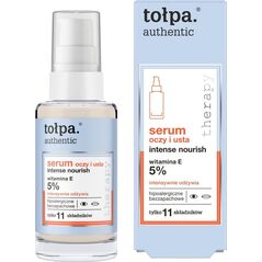 Tołpa TOŁPA Authentic Serum oczy i usta Intense Nourish - intensywnie odżywia (5% beta-witamina E) 30 ml