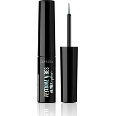 Claresa CLARESA Festival Vibes Eyeliner brokatowy V.01 Grey Glow 4g