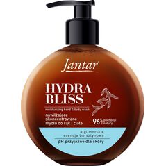 FARMONA Jantar Hydra Bliss Nawilżające mydło do rąk i ciała z esencją bursztynową i algami 400 ml