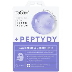 L'Biotica PHF Peptydy Nawilżenie & Ujędrnienie Hydrożelowa Maska do twarzy