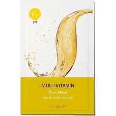 the SAEM Bio Solution Maska w płachcie rozświetlająca - Multivitamin