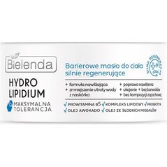 Bielenda Hydro lipidium barierowe masło do ciała silnie regenerujące
