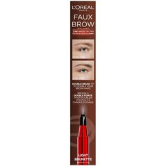 LOREAL Infallible Faux Brow Kredka do brwi Light Brunet