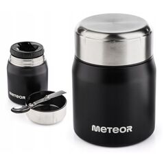 Termos obiadowy na zupę lunch box METEOR 500ml + łyżka