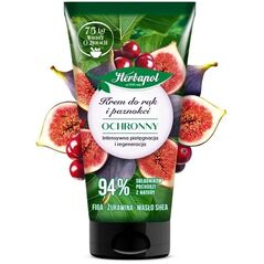 Herbapol Krem ochronny do rąk i paznokci-figa & żurawina & masło shea 50ml