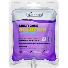 BIELENDA Multi ceramidy Maska-serum w płacie regenerująco - odżywcza