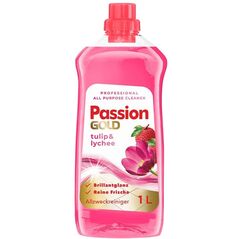 PASSION GOLD Uniwersalny płyn do mycia podłóg Tulipan i Liczi 1 L