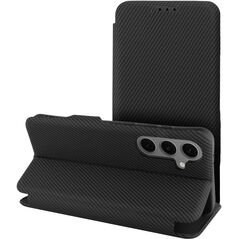 Θήκη FOLIO Side Magnet συμβατή με S-PEN για SAMSUNG S25 ULTRA μαύρη