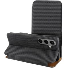 Θήκη FOLIO Side Magnet για MOTOROLA G55 γκρι