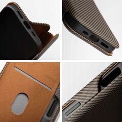 Θήκη FOLIO Side Magnet για IPHONE 16 PRO MAX καφέ