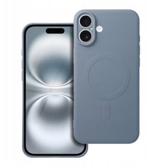 Θήκη σιλικόνης MAG COVER συμβατή με MagSafe για SAMSUNG S25 Plus ανοιχτό μπλε