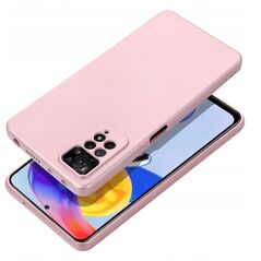 Θήκη METALLIC για XIAOMI Redmi NOTE 14 Pro 5G ροζ