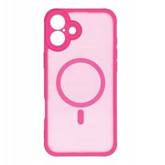 Θήκη FULL MATTE MAG COVER συμβατή με MagSafe για IPHONE 14 Pro ροζ