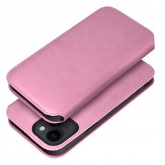 Θήκη DUAL POCKET Book για XIAOMI Redmi Note 14 5G ανοιχτό ροζ