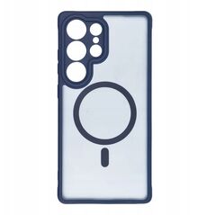 Θήκη FULL MATTE MAG COVER συμβατή με MagSafe για SAMSUNG S25 μπλε