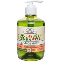 Green Pharmacy Mydło w płynie oliwka i goji 460ml