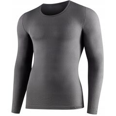 LS1085U Μπλούζα Βάσης με μακρύ μανίκι unisex γκρι S