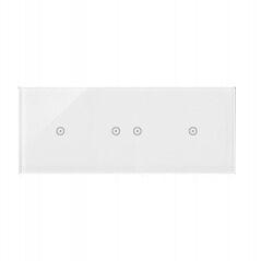 Πάνελ αφής Kontakt-Simon 54 Touch DSTR3121/70 τρεις μονάδες ένα πεδίο αφής δύο οριζόντια πεδία αφής ένα πεδίο αφής λευκό