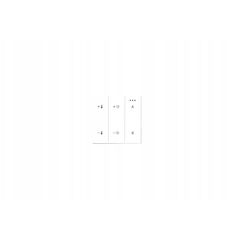 Azzardo Beta Track Magnetic Remote Control AZ5210 πίνακας για μονοφασικό σύστημα ράγας λευκός