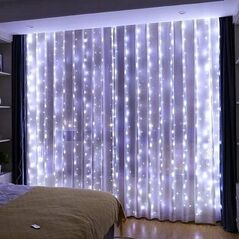 LVT LED USB 0643 κουρτίνα φωτισμού με τηλεχειριστήριο στο σετ 300x5W LED 6500K