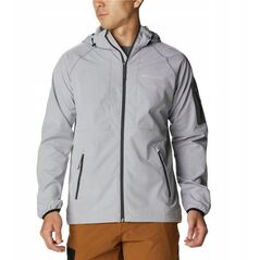 Μπουφάν Softshell με Κουκούλα Columbia Tall Heights 1975591039 γκρι XL