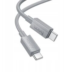 HOCO καλώδιο Τύπου C σε Τύπου C 3A 60W X107 1 m γκρι