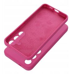 Θήκη SILICONE 2mm για SAMSUNG S24 FE ροζ