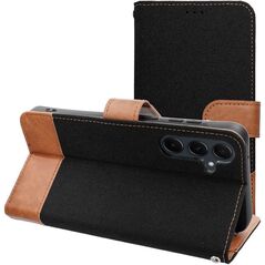 Θήκη Βιβλίου JEANS για SAMSUNG A12 / M12 μαύρο
