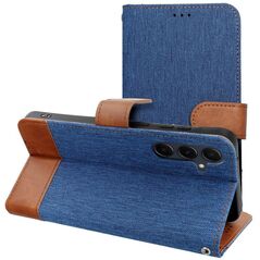 Θήκη Βιβλίου JEANS για SAMSUNG S24 FE μπλε