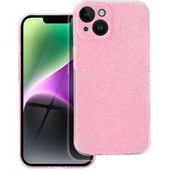 Θήκη CLEAR CASE 2 mm BLINK για XIAOMI Redmi 14C ροζ