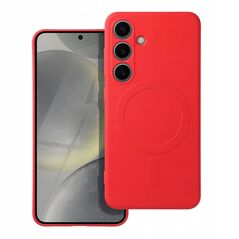 Θήκη SILICONE MAG COVER συμβατή με MagSafe για SAMSUNG A26 κόκκινο