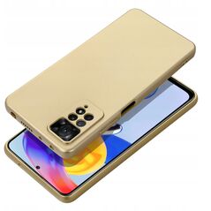 Θήκη METALLIC για XIAOMI Redmi NOTE 14 5G χρυσό