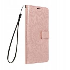 Θήκη MEZZO Book για IPHONE 16e (SE 4 2025) mandala ροζ χρυσό