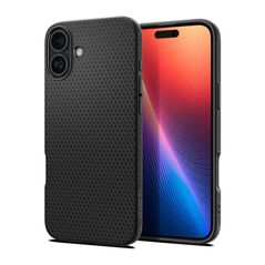 Θήκη Soft TPU Spigen Liquid Air Apple iPhone 16 Plus Μαύρο 8809971229814 8809971229814 έως και 12 άτοκες δόσεις