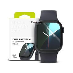 Προστατευτική Μεμβράνη Dual Easy Ringke Apple Watch 10 46mm Διάφανο (3 τεμ.) 8800274964143 8800274964143 έως και 12 άτοκες δόσεις