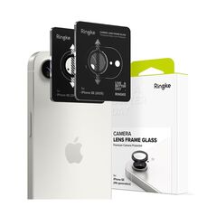 Tempered Glass Full Face Ringke για Τζαμάκι Κάμερας Apple iPhone 16e Μαύρο (2 τεμ) 8800293852933 8800293852933 έως και 12 άτοκες δόσεις