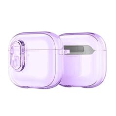 Θήκη TPU & PC Dux Ducis PECL Apple AirPods 4 με Γάντζο Μωβ 6971824160512 6971824160512 έως και 12 άτοκες δόσεις