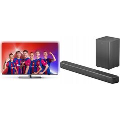 Telewizor Philips Telewizor Philips 85PUS8818/12 LED 85'' 4K Ultra HD Ambilight + Soundbar Philips TAB5309/10