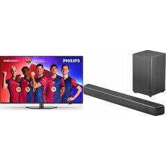 Telewizor Philips Telewizor Philips Ambilight TV THE ONE 50PUS8919/12 + Soundbar Philips TAB5309/10