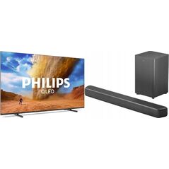 Telewizor Philips Telewizor Philips 55PUS7810/12 QLED 55'' 4K Ultra HD Titan OS + Soundbar Philips TAB5309/10