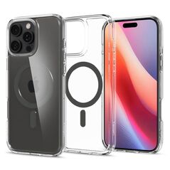 Θήκη TPU & PC Spigen Ultra Hybrid Mag Magsafe Apple iPhone 16 Pro Max Σκούρο Γκρι 8809971229357 8809971229357 έως και 12 άτοκες δόσεις