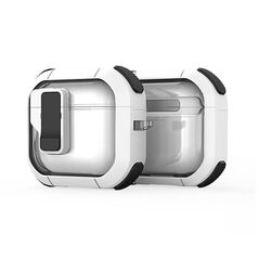 Θήκη TPU & PC Dux Ducis PECN Apple AirPods 4 με Γάντζο Λευκό 6971824160451 6971824160451 έως και 12 άτοκες δόσεις