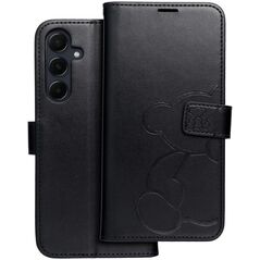 Θήκη βιβλίου MEZZO για SAMSUNG A55 5G teddy bear μαύρο