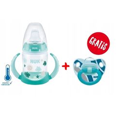 NUK ΜΠΟΥΚΑΛΙ ΜΕ ΛΑΒΕΣ ΡΙΓΕΣ ΠΡΑΣΙΝΟ 6-18 Μ 5906732729460