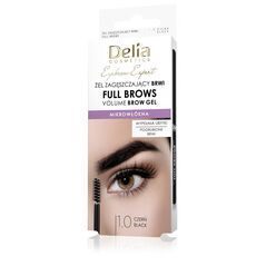 DELIA Eyebrow Expert Τζελ πυκνώσεως για τα φρύδια - Full Brow 1.0 μαύρο 7 ml
