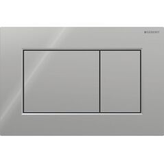 115.660.21.1 / GEBERIT / SIGMA01 / ΜΠΡΟΣΤΙΝΟ ΚΟΥΜΠΙ ΕΝΕΡΓΟΠΟΙΗΣΗΣ ΧΡΩΜΙΟ ΓΥΑΛΙΣΤΕΡΟ ΟΡΘΟΓΩΝΙΟ /