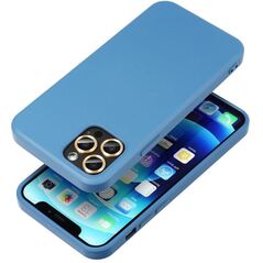 Θήκη SILICONE για XIAOMI Redmi Note 14 4G (GLOBAL - 164,84mm x 78,15mm x 8,16mm) μπλε