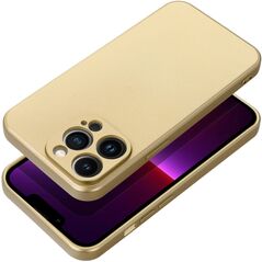 Θήκη METALLIC για IPHONE 16e (SE 4 2025) χρυσό